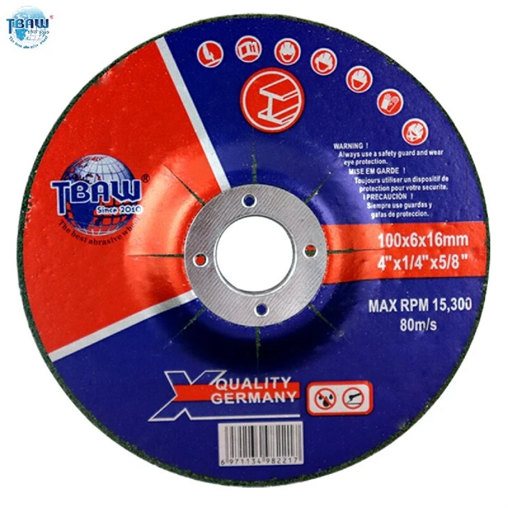 100X6X16 grinding wheel for power tools green-01